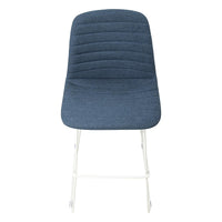 Sofia Barstool with Sled Powdercoated Base