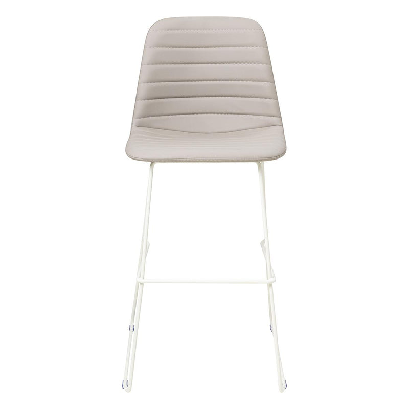 Sofia Barstool with Sled Powdercoated Base