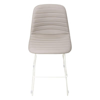 Sofia Barstool with Sled Powdercoated Base