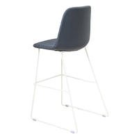 Sofia Barstool with Sled Powdercoated Base