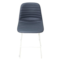 Sofia Barstool with Sled Powdercoated Base