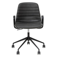 Sofia Chair with Gas Lift (with Tilt) Castor Base and Arms-Elite Office Furniture