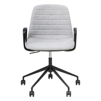 Sofia Chair with Gas Lift (with Tilt) Castor Base and Arms-Elite Office Furniture