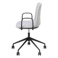 Sofia Chair with Gas Lift (with Tilt) Castor Base and Arms-Elite Office Furniture