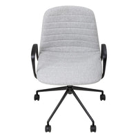 Sofia Chair with Gas Lift (with Tilt) Castor Base and Arms-Elite Office Furniture