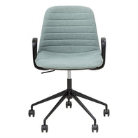 Sofia Chair with Gas Lift (with Tilt) Castor Base and Arms-Elite Office Furniture
