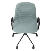Sofia Chair with Gas Lift Castor Base and Arms-Elite Office Furniture