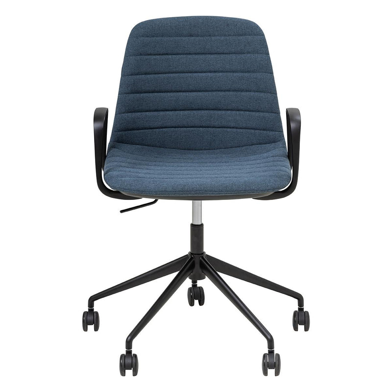 Sofia Chair with Gas Lift (with Tilt) Castor Base and Arms-Elite Office Furniture