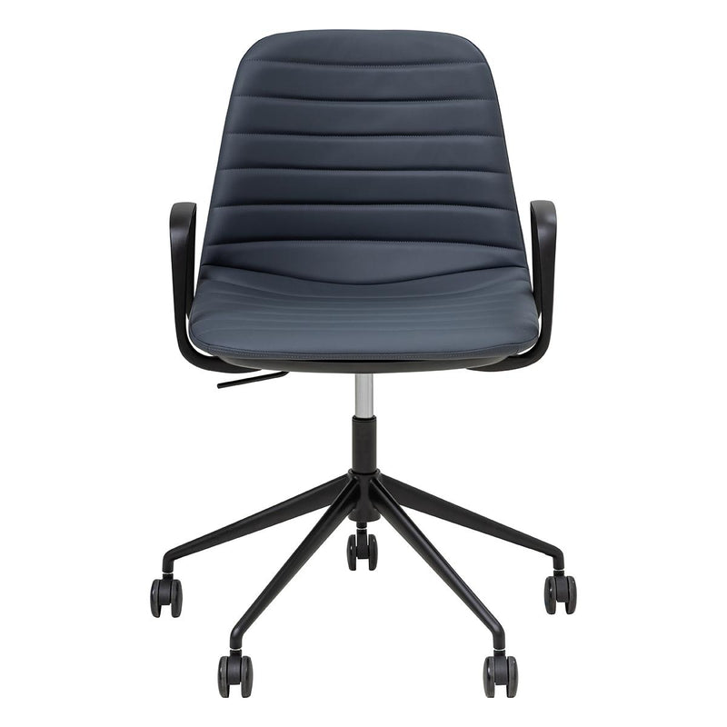 Sofia Chair with Gas Lift Castor Base and Arms-Elite Office Furniture