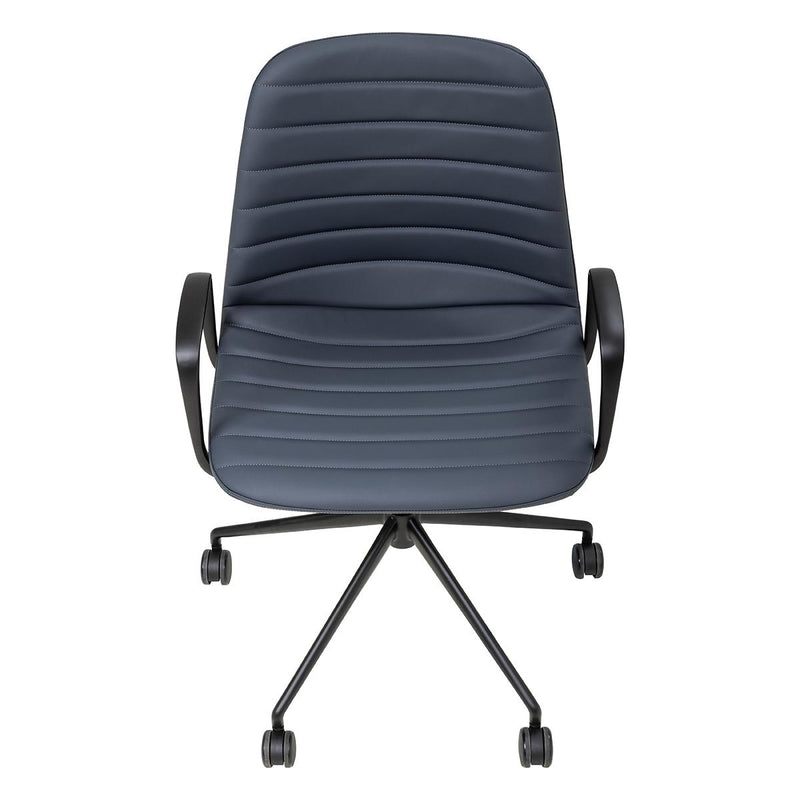 Sofia Chair with Gas Lift (with Tilt) Castor Base and Arms-Elite Office Furniture