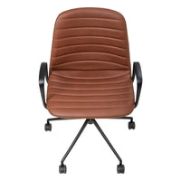 Sofia Chair with Gas Lift (with Tilt) Castor Base and Arms-Elite Office Furniture