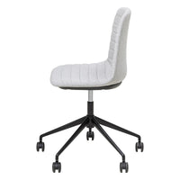 Sofia Chair with Gas Lift (with Tilt) Castor Base