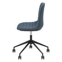 Sofia Chair with Gas Lift (with Tilt) Castor Base