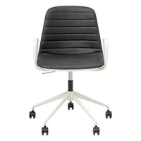 Sofia Chair with Gas Lift Castor Base and Arms-Elite Office Furniture