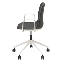 Sofia Chair with Gas Lift Castor Base and Arms-Elite Office Furniture