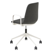 Sofia Chair with Gas Lift (with Tilt) Castor Base and Arms-Elite Office Furniture
