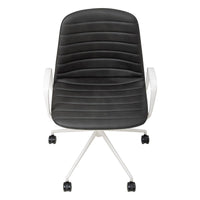 Sofia Chair with Gas Lift (with Tilt) Castor Base and Arms-Elite Office Furniture