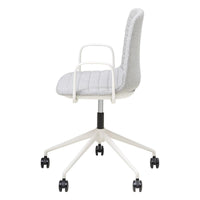 Sofia Chair with Gas Lift (with Tilt) Castor Base and Arms-Elite Office Furniture