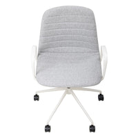 Sofia Chair with Gas Lift (with Tilt) Castor Base and Arms-Elite Office Furniture