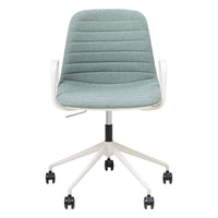 Sofia Chair with Gas Lift Castor Base and Arms-Elite Office Furniture