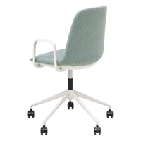 Sofia Chair with Gas Lift (with Tilt) Castor Base and Arms-Elite Office Furniture