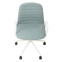 Sofia Chair with Gas Lift (with Tilt) Castor Base and Arms-Elite Office Furniture