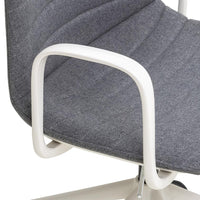 Sofia Chair with Gas Lift Castor Base and Arms-Elite Office Furniture