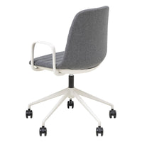 Sofia Chair with Gas Lift Castor Base and Arms-Elite Office Furniture