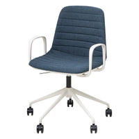 Sofia Chair with Gas Lift (with Tilt) Castor Base and Arms-Elite Office Furniture