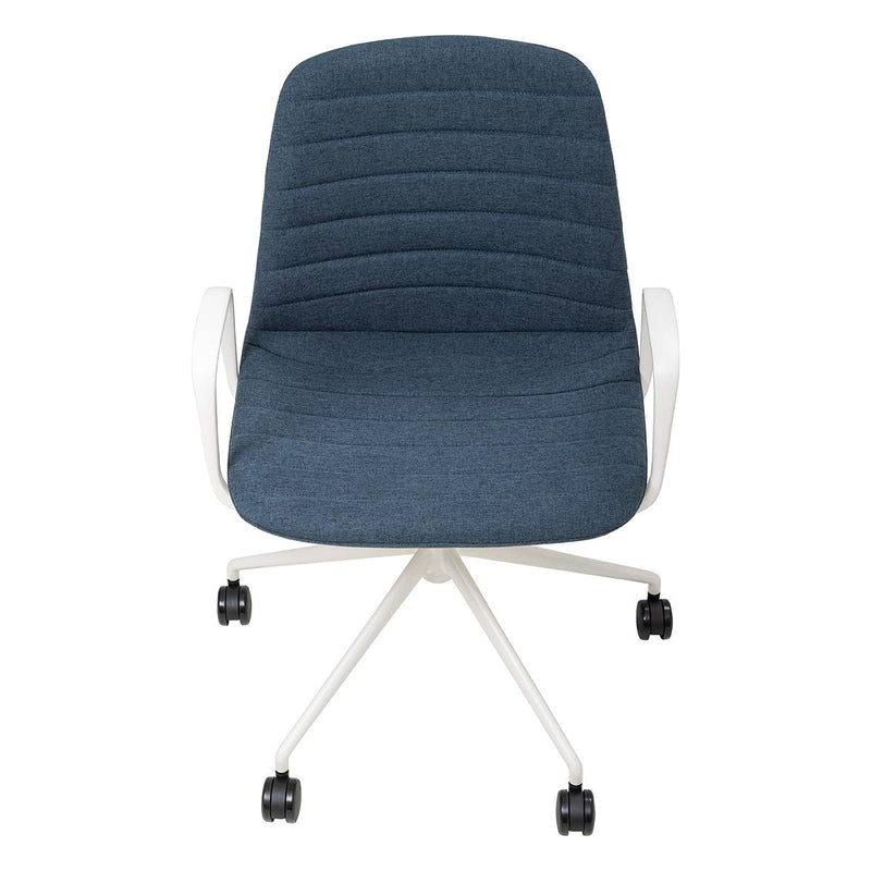Sofia Chair with Gas Lift (with Tilt) Castor Base and Arms-Elite Office Furniture