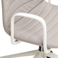 Sofia Chair with Gas Lift Castor Base and Arms-Elite Office Furniture