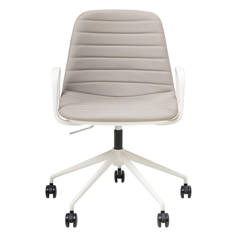 Sofia Chair with Gas Lift Castor Base and Arms-Elite Office Furniture