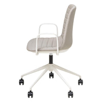Sofia Chair with Gas Lift Castor Base and Arms-Elite Office Furniture