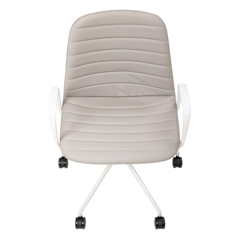Sofia Chair with Gas Lift Castor Base and Arms-Elite Office Furniture