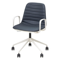 Sofia Chair with Gas Lift Castor Base and Arms-Elite Office Furniture