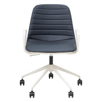 Sofia Chair with Gas Lift Castor Base and Arms-Elite Office Furniture