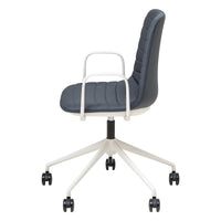 Sofia Chair with Gas Lift (with Tilt) Castor Base and Arms-Elite Office Furniture