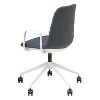 Sofia Chair with Gas Lift Castor Base and Arms-Elite Office Furniture