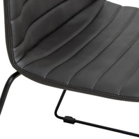 Sofia Chair with Sled Powdercoated Base-Elite Office Furniture