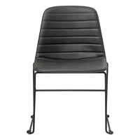 Sofia Chair with Sled Powdercoated Base-Elite Office Furniture