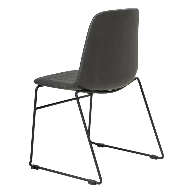 Sofia Chair with Sled Powdercoated Base-Elite Office Furniture