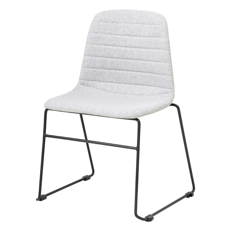 Sofia Chair with Sled Powdercoated Base-Elite Office Furniture