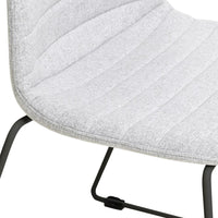 Sofia Chair with Sled Powdercoated Base-Elite Office Furniture