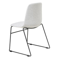 Sofia Chair with Sled Powdercoated Base-Elite Office Furniture