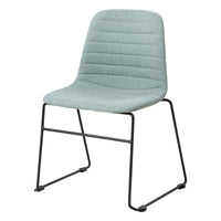 Sofia Chair with Sled Powdercoated Base-Elite Office Furniture