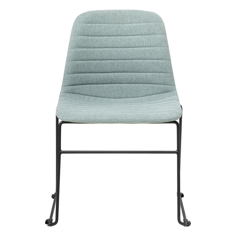 Sofia Chair with Sled Powdercoated Base-Elite Office Furniture