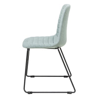 Sofia Chair with Sled Powdercoated Base-Elite Office Furniture