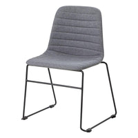 Sofia Chair with Sled Powdercoated Base-Elite Office Furniture