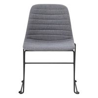 Sofia Chair with Sled Powdercoated Base-Elite Office Furniture