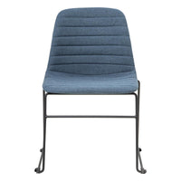 Sofia Chair with Sled Powdercoated Base-Elite Office Furniture